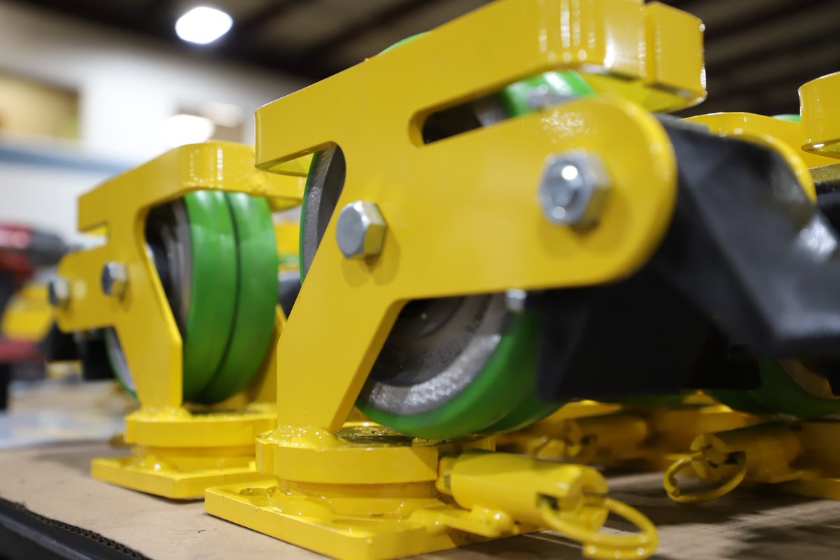 casterconcepts's tweet image. Easy breaking to avoid disasters,
Things are looking bright
With these #CustomSolution casters!