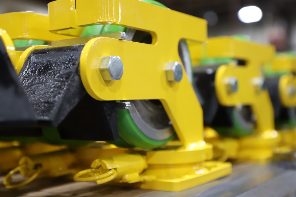 casterconcepts's tweet image. Easy breaking to avoid disasters,
Things are looking bright
With these #CustomSolution casters!