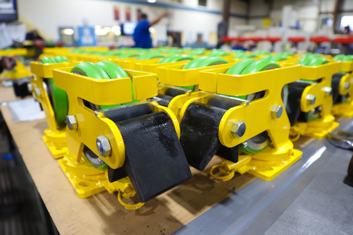 casterconcepts's tweet image. Easy breaking to avoid disasters,
Things are looking bright
With these #CustomSolution casters!