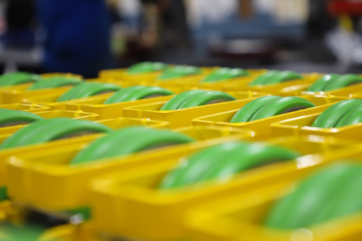 casterconcepts's tweet image. Easy breaking to avoid disasters,
Things are looking bright
With these #CustomSolution casters!