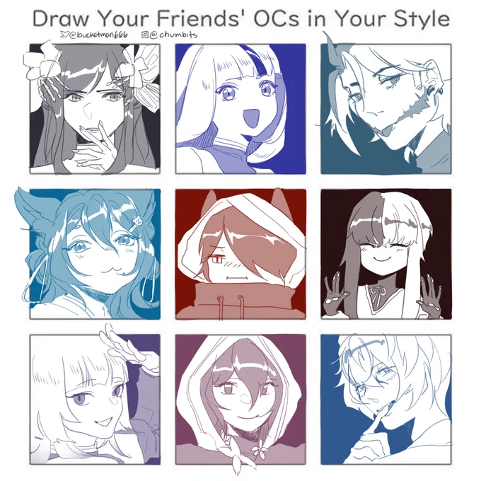 did an oc meme! ty to all who sacrificed their children 