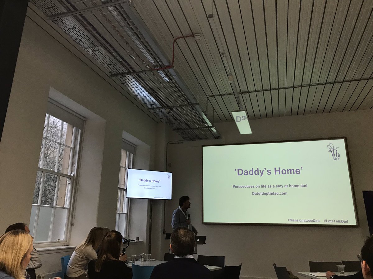 elena_dumitrana's tweet photo. ... great, inspiring conversations about #FatherLife #M2BD #DadsAtWork #WorkLifeBalance and an absolutely lovely talk from @Outofdepth_dad #LetsTalkDad @LBGBreakthrough @vilo_sky https://t.co/Ha1mTId6ah