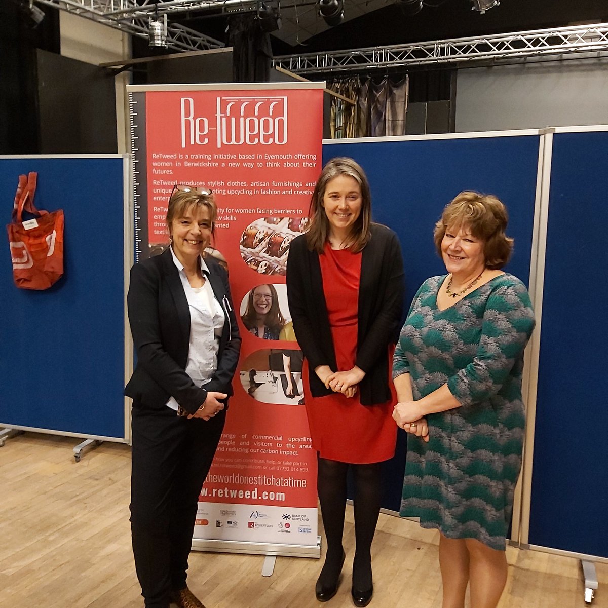 weareReTweed's tweet photo. Delighted to welcome Aileen Campbell and Helen Forsythe to the graduation of our 10th cohort of students. https://t.co/qZaaXlmD5h