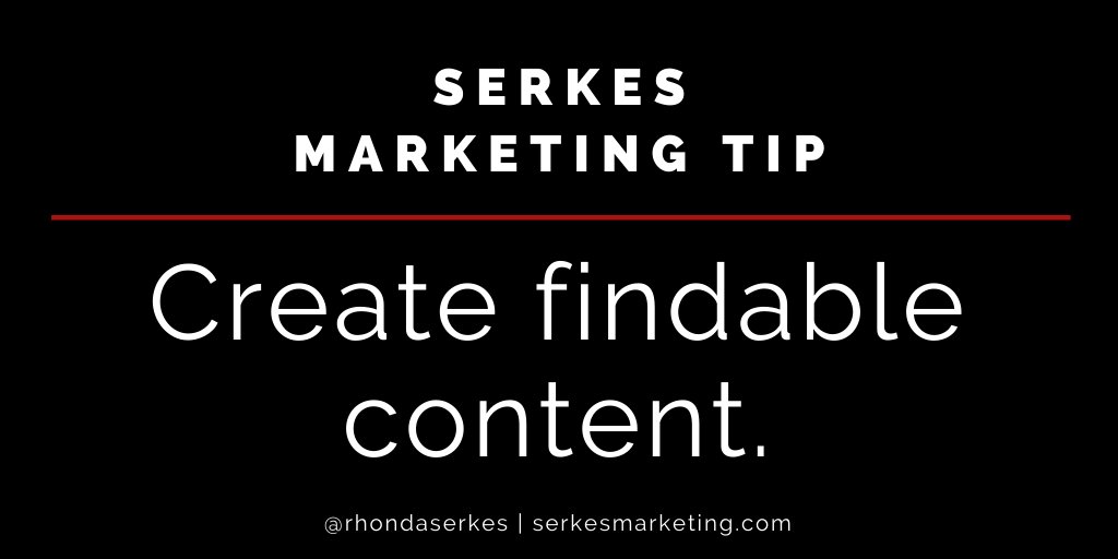 #TuesdayTip

Create findable content. Make sure you use SEO guidelines when creating findable content. Use one H1 and multiple H2 tags on your web pages because they help search engine rankings.

#digitalmarketing #seo