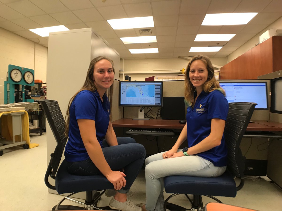 Congratulations to Hannah Russell and Josie Grey, civil engineering master’s students, who were recently awarded the prestigious Dwight David Eisenhower Eisenhower Transportation Fellowship. Go, Eagles! #GoERAU #engineering #womeninSTEM #FemaleEngineers