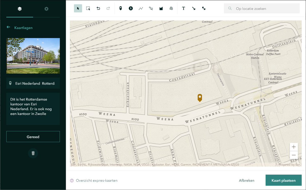 In het Esri Magazine: Tip van de dag: zet verhalen meer kracht bij met de nieuwe ArcGIS StoryMaps. dcu.re/g/2QoRMDk