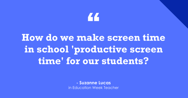 ScholasticEdu's tweet photo. 1. Digital Equity
2. Productive Screen Time
3. Data to Inform
4. Professional Learning

@ScholasticEd's VP of Product Marketing Suzanne Lucas explains why these four areas are crucial to effectively using tech in the classroom → https://t.co/Ng84eqvnnI

#TeachingTips #EdTech https://t.co/hxc6yj1lYy