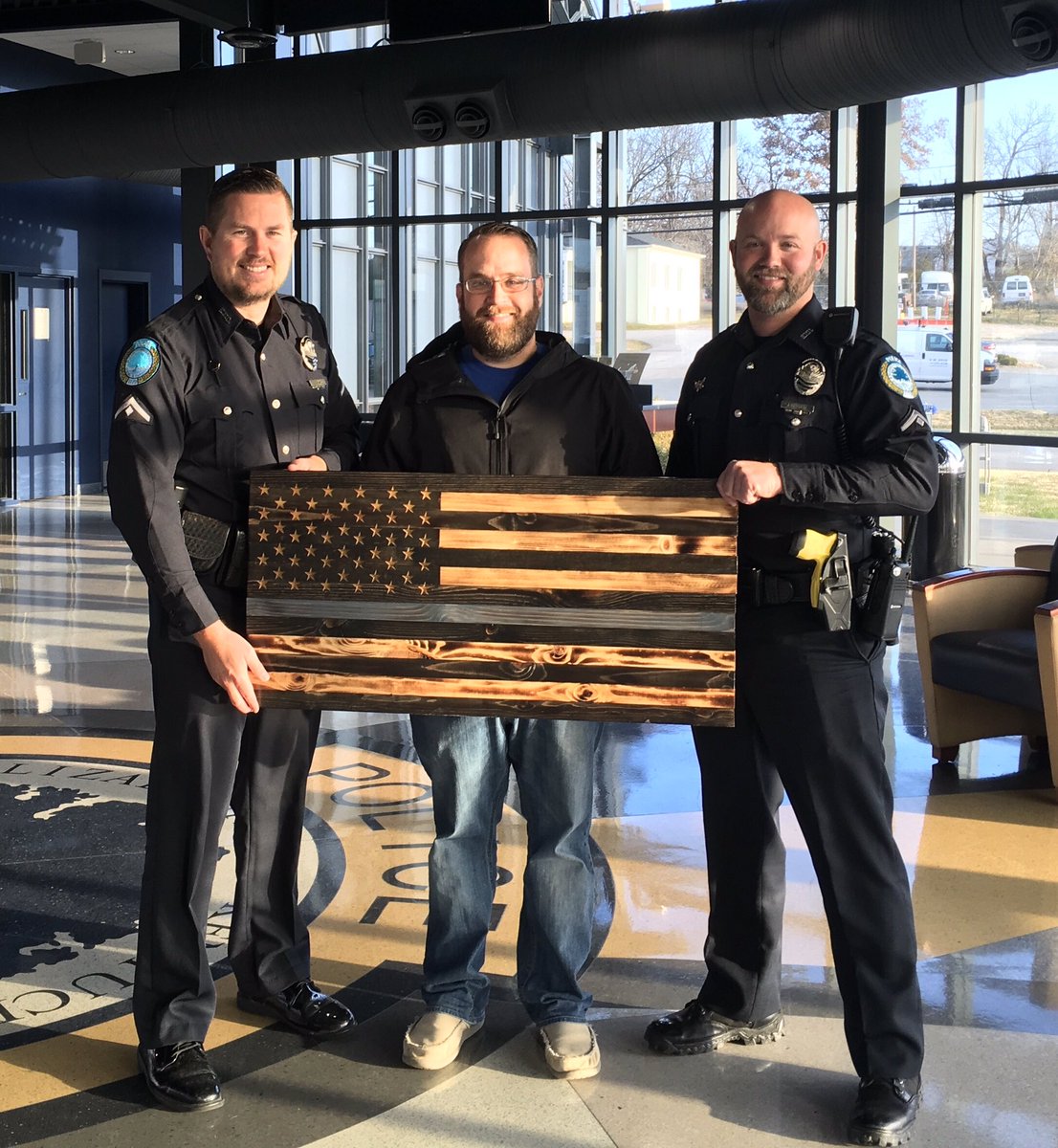 Many thanks to Micah Johnson for this beautiful work of art that he crafted and donated to our PD! We’re grateful for the constant support!
