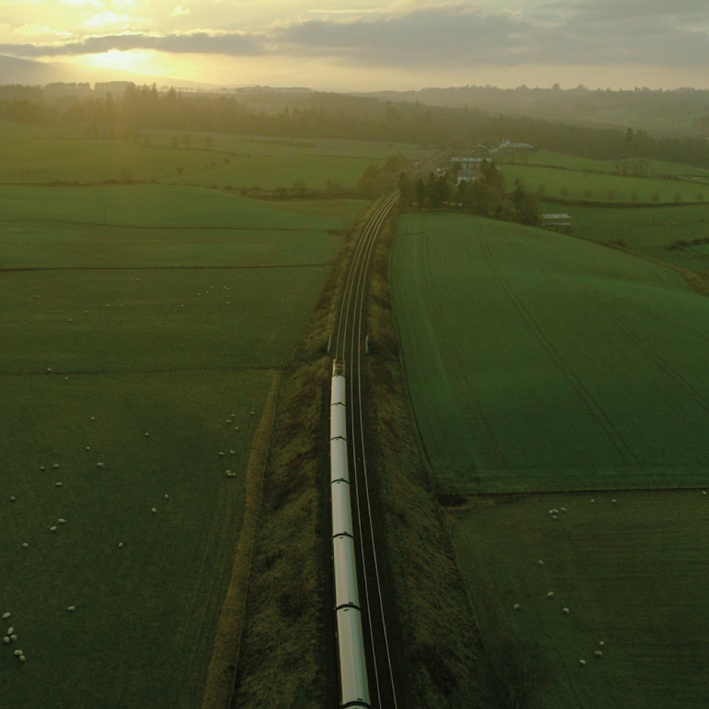 CalSleeper's tweet image. Travel through rolling countryside en route to your next destination. Where’s your favourite place on the Caledonian Sleeper route?