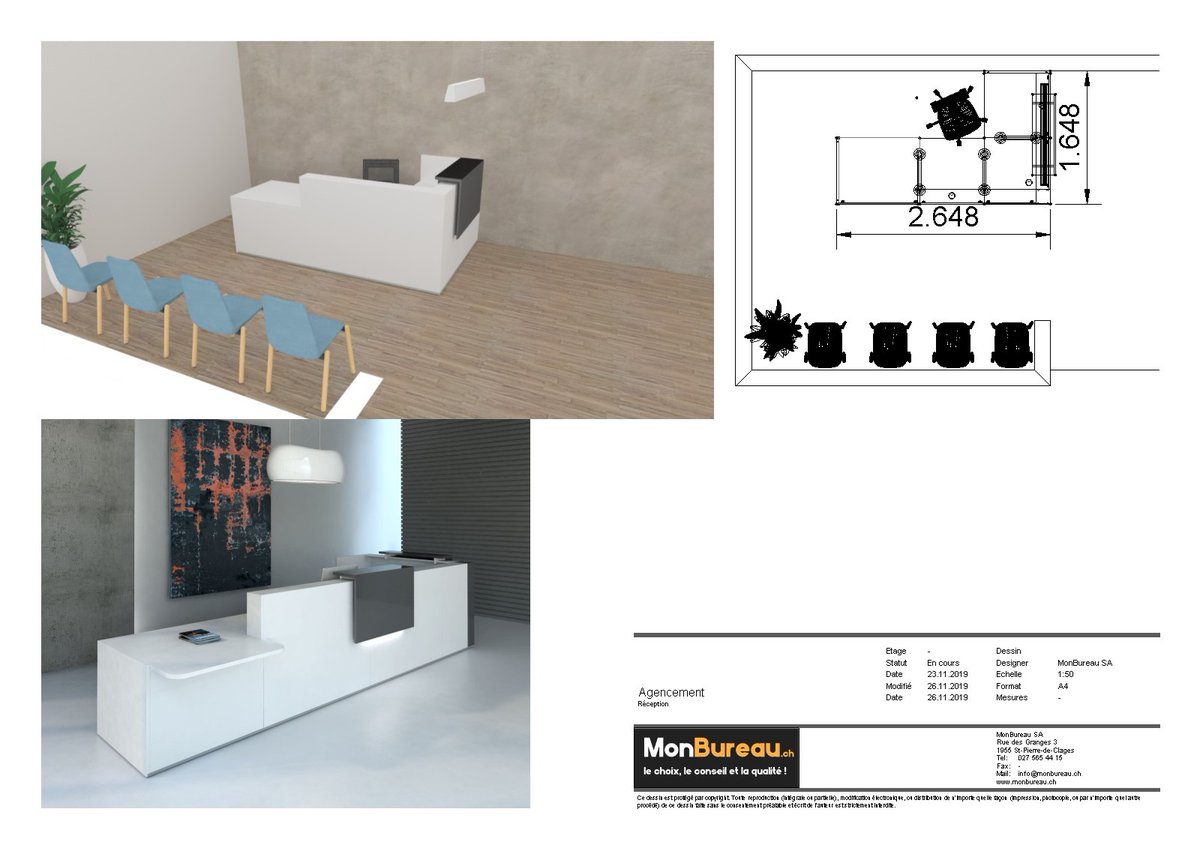 MonBureau.ch a des solutions alors n'hésitez pas à faire appel à nous - monbureau.ch

#reception #accueil #meublereception #banqueaccueil #comptoir #solution #agencement #amenagement #bureau #mobilierbureau #meublebureau #suisse