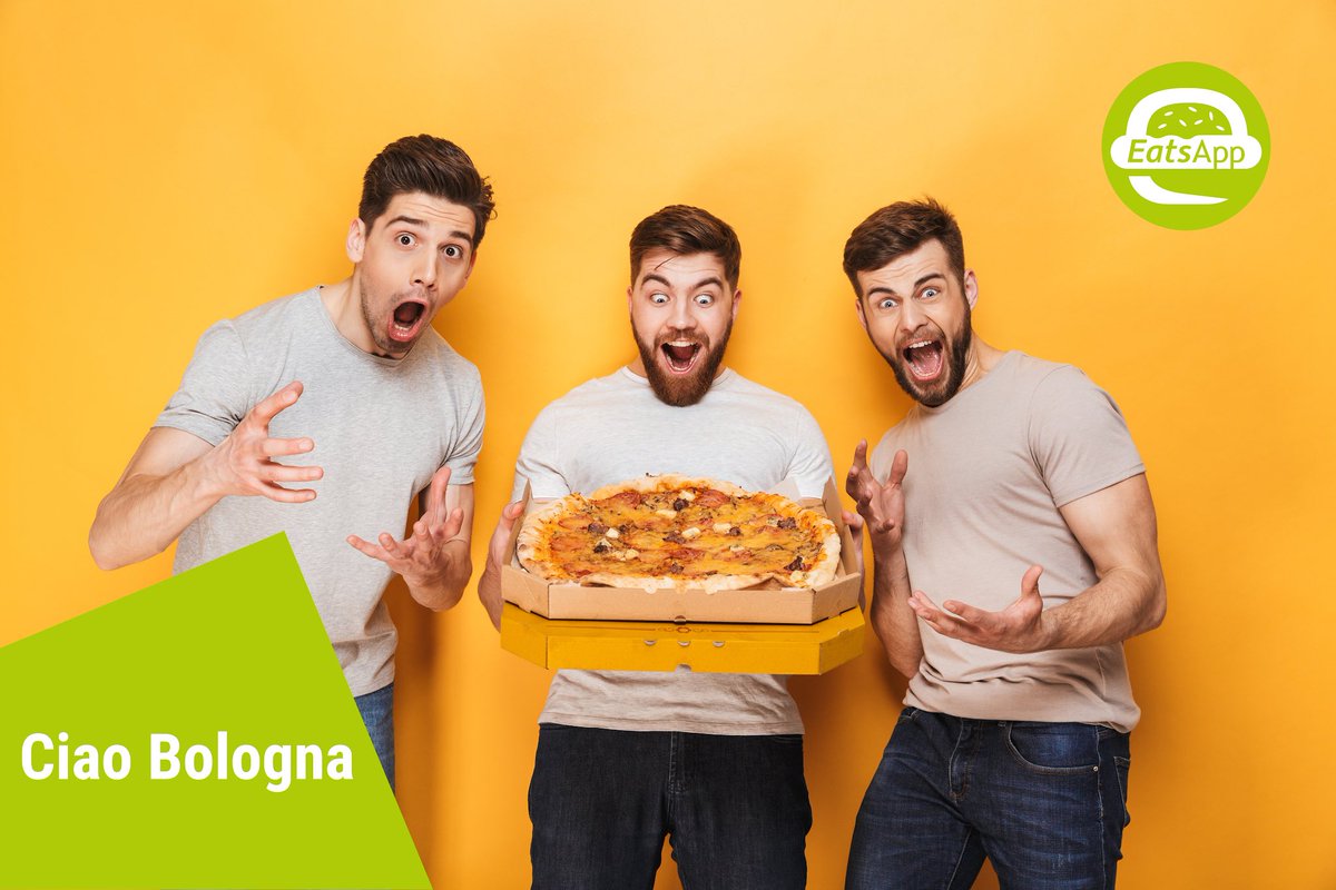 eatsapp_it's tweet photo. Siamo arrivati anche a #Bologna per stravolgere il modo di ordinare online i tuoi piatti preferiti. Prova @eatsapp_it e scopri la differenza 😎😎😎 #food #FoodDelivery #yummy #startup #eatsapp https://t.co/AJjmL2mhrK