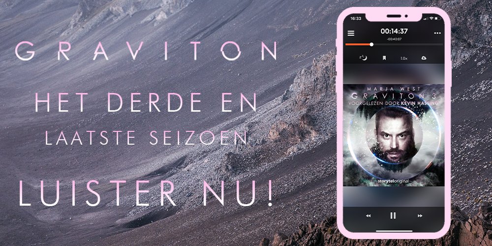 Het derde en laatste seizoen van #Graviton, geschreven door Marja West en voorgelezen door Kevin Hassing is nu te beluisteren: storytel.com/nl/nl/books/96…