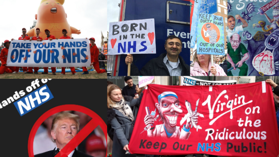 We_OwnIt's tweet photo. We love our NHS: Submit something, whether it's a drawing, a knit, graphics, cartoons to our Make Art, Not NHS Trade Deals competition!

Awards ceremony at Stop Trump Demo on Dec 3rd!
Send a message to Trump as he comes to the UK. #MakeArtNotNHSTradeDeals

https://t.co/0giZXUWwOL https://t.co/50GUEWGbU8