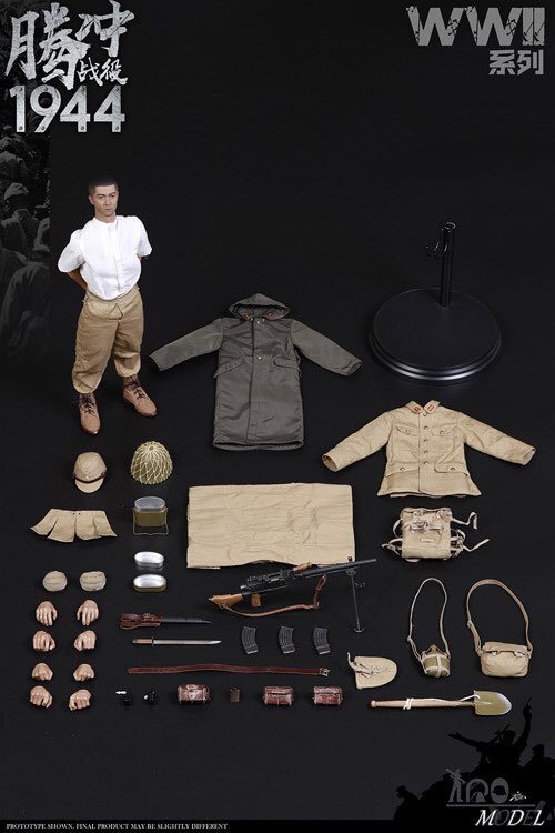 入荷情報】 『IQO MODEL 91001 1/6 WW2 1944 大日本帝国陸軍 九六式軽