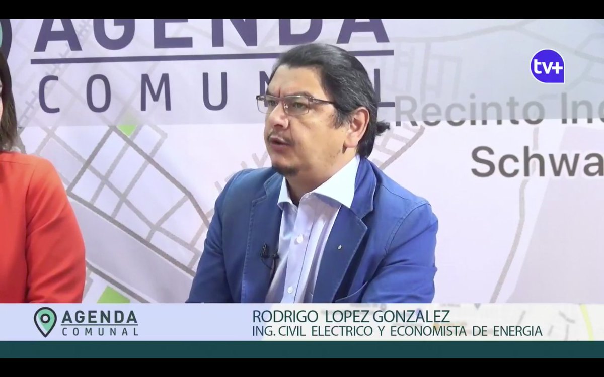 t_rlopezg's tweet photo. Ayer en el programa #AgendaComunal / Yesterday in the prime time TV show #AgendaComunal #Energía #Energy #energiasrenovables #renewables #cop25 https://t.co/3gk3nTZThj https://t.co/zhKuT6FSpZ