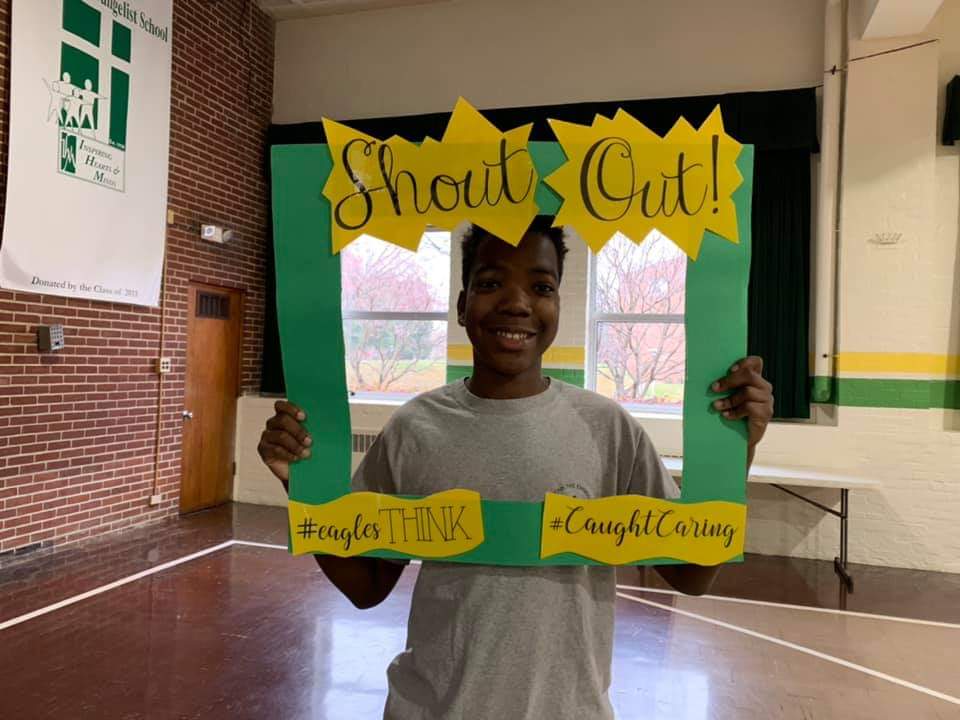 This week our shout outs go to three incredible eighth graders!  These eagles are kind, empathetic, and reach out to others.  Thank you for being an example for all of our students and the leaders of the school! #blessedtobesje #caughtcaring #eaglesTHINK #adwfamily