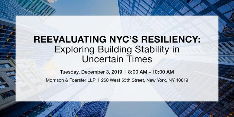 Associate Partner John Koch will be a featured speaker at “Reevaluating NYC’s Resiliency: Exploring Building Stability in Uncertain Times”, a discussion sponsored by the Greater New York Construction User Council.  

Register:  bit.ly/2XK7qLr