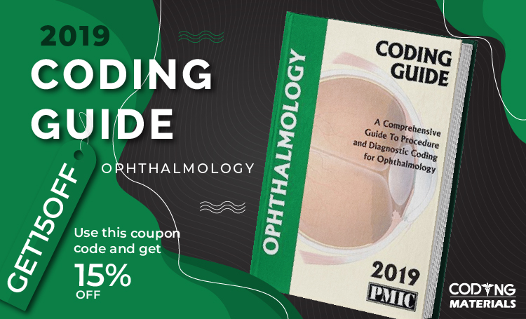 CodingMaterials's tweet image. Spend $149.95 and own an updated 2019 #CodingGuide Ophthalmology. How? Simple, Visit codingmaterials.com and place your order! Get 15% discount on all your purchase by ordering right away!
Order Now: urlzs.com/Ma2RV