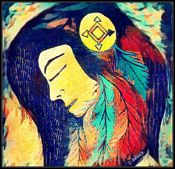 Butterflywarri2's tweet image. Her Name Is Robin #customizedart using my #acrylicpainting for the subject.