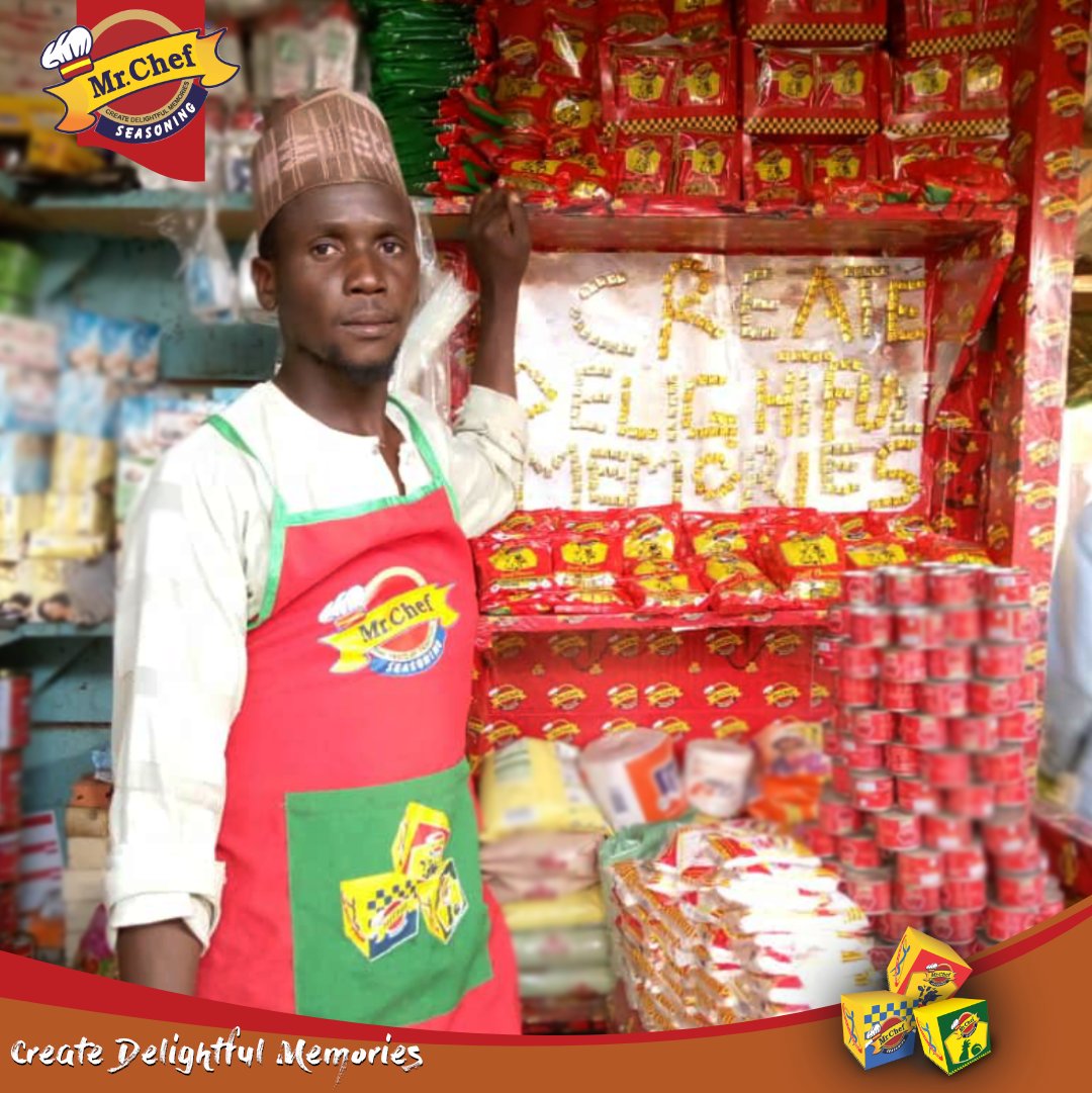 MrChefNigeria's tweet photo. When a man's stomach is full it makes no difference whether he is rich or poor. Well, that's the power of #MrChefSeasoning cubes. It #CreateDelightfulMemories and feelings of satisfaction for both classes. #WallofRed #Sokoto https://t.co/Dw7GyFYG5H