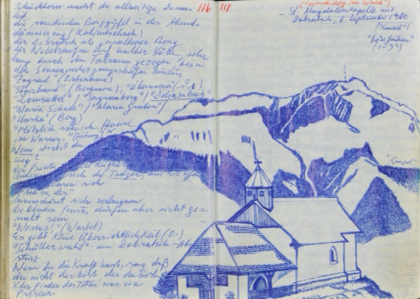 Peter Handke, carnet