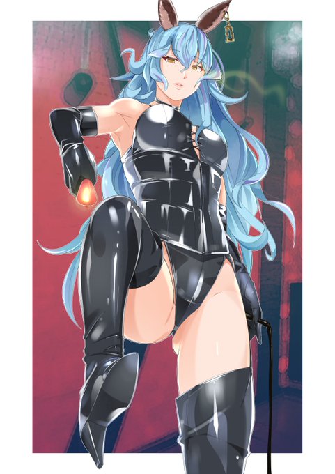 フェリ(オルタ)「こんな醜い豚を飼っていた記憶はないんだがな」 #グラブル #フェリ #Commission 