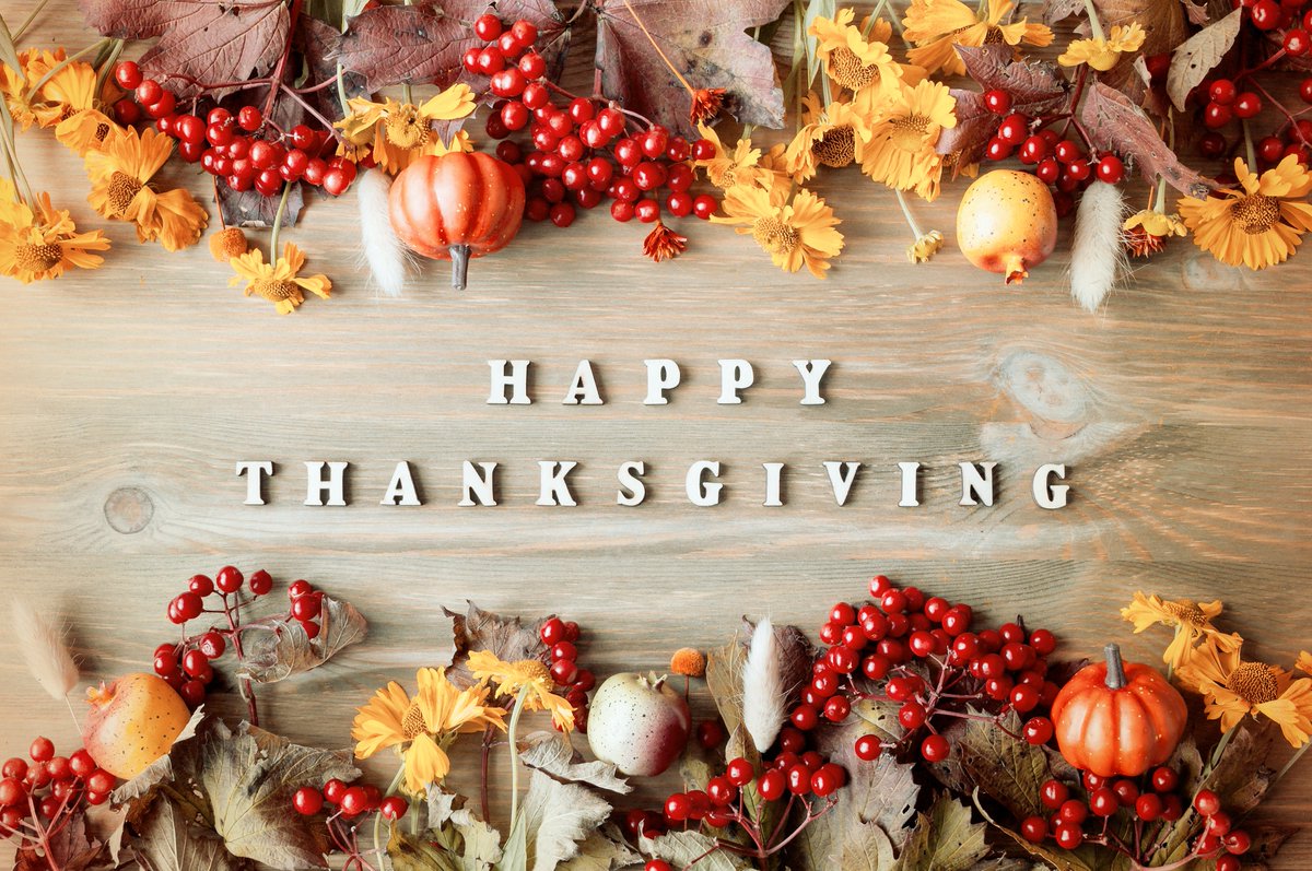 Wishing you and your families a Happy #Thanksgiving.