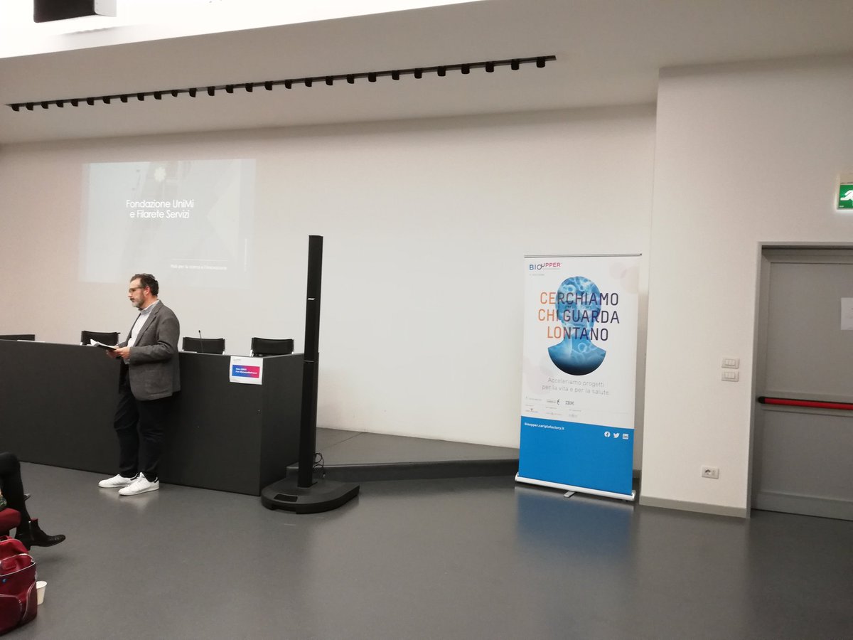 presso @FFilarete al via la tappa milanese di #bioupper4 di @NovartisItalia  e organizzata con <a href="/CariploFactory/">CariploFactory</a>