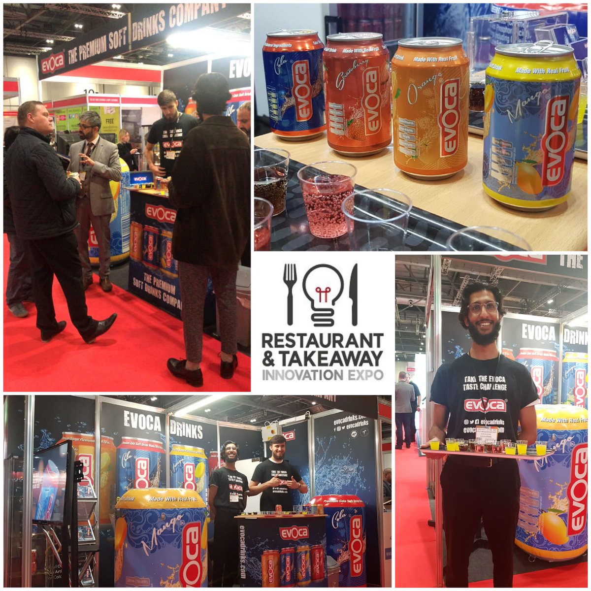 evocadrinks's tweet photo. Had a fantastic response at last week's Restaurant Expo in London - everyone loved our #Evoca range of carbonated soft drinks!
Whether single restaurant owners or groups with over 1,000 sites, based in the UK or abroad, visitors enjoyed our premium flavours 😋
#RTIE19 #FES19 https://t.co/V9PktSyht5