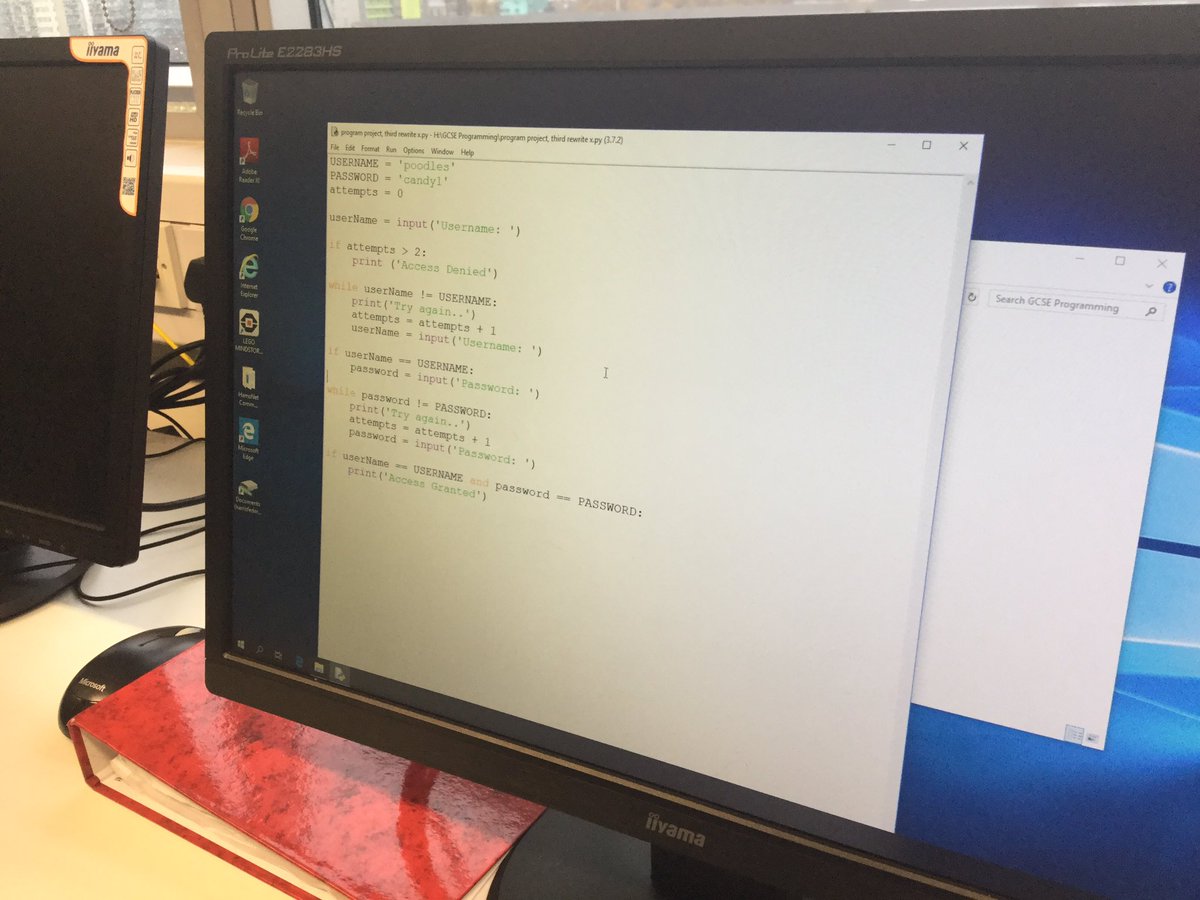 HAB_STEM's tweet image. #ItWorks! Y10 have been learning #structuredprogramming where they write a small part of a program to eventually become a whole. It’s been tricky and tested their #resilience. Today I had cheesy grins and excitement as their code worked 🤩#GirlsWhoCode 👩🏻💻👩🏿💻👩🏽💻👩🏾💻👩🏼💻 #WhyITeach