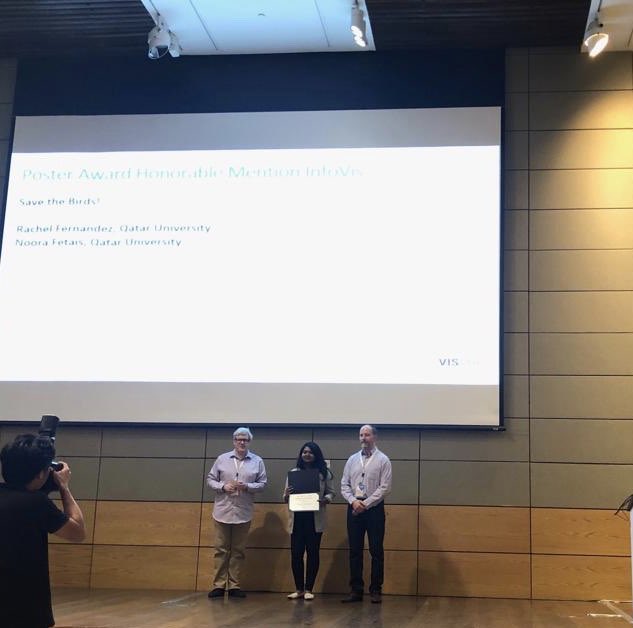 NooraFetais's tweet photo. Poster Award for “Save the Birds!” https://t.co/cd6rtUpu30