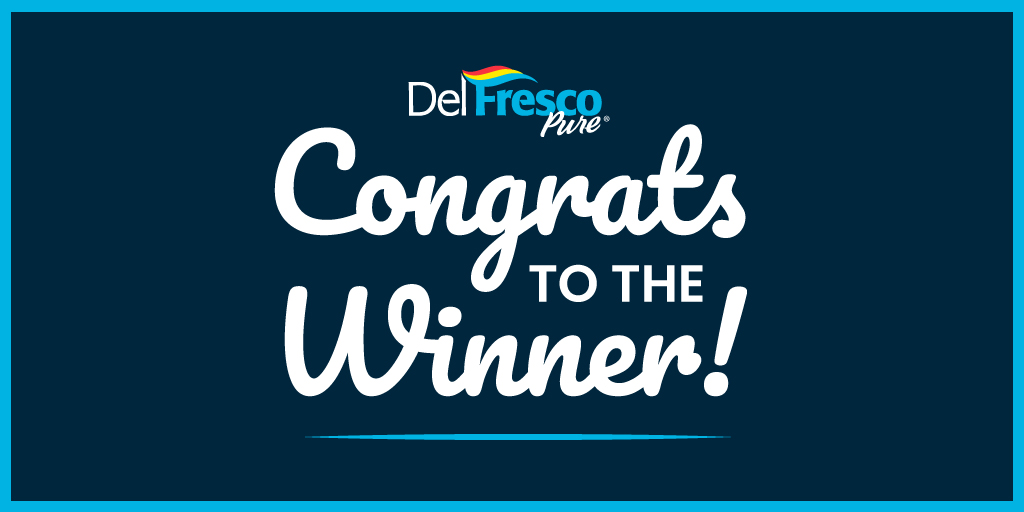 DelFrescoPure's tweet photo. Congratulations to @jillrk87 for winning our last #NutritionKnowHow Prize pack. If you weren't a winner this time, don't be disappointed. We have a whole series of contests & new content coming up to share with you soon! Be sure to follow along today so you don't miss anything! https://t.co/DVLUudBXCu