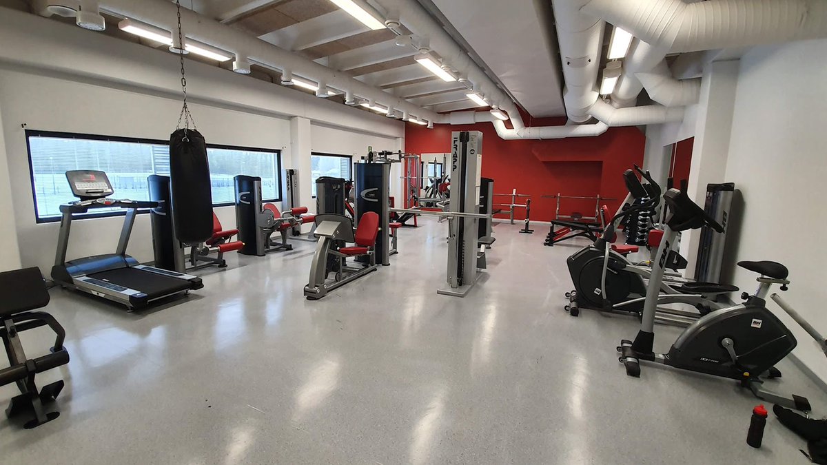 BHCFIT's tweet photo. New #BHFitness equipment in Sievi (Finland). A fully equipped gym in a multifunctional space #BHAroundTheWorld https://t.co/BnMOkviJrd