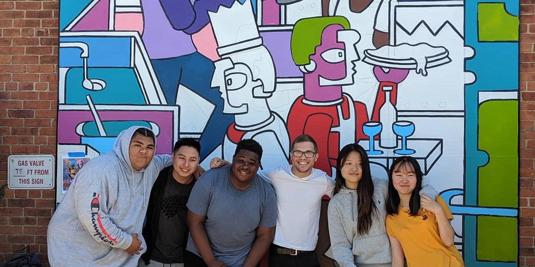 lachowski's tweet image. The Queens Muralist Who’s Become a Reddit Favorite, via @hyperallergic hyperallergic.com/529056/rob-and… #publicart @AthensCulture