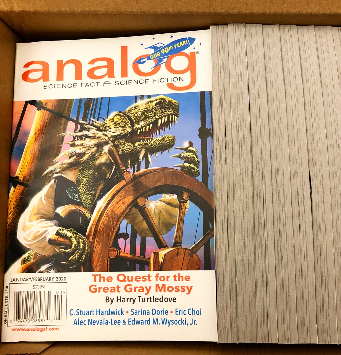 Analog_SF's tweet image. Our #analogsf90th issues have arrived, straight from the printer! RSVP to the #CityTechSF symposium pick up your free copy and for a full day of celebratory programming: ow.ly/9Aqy50xl1ho
