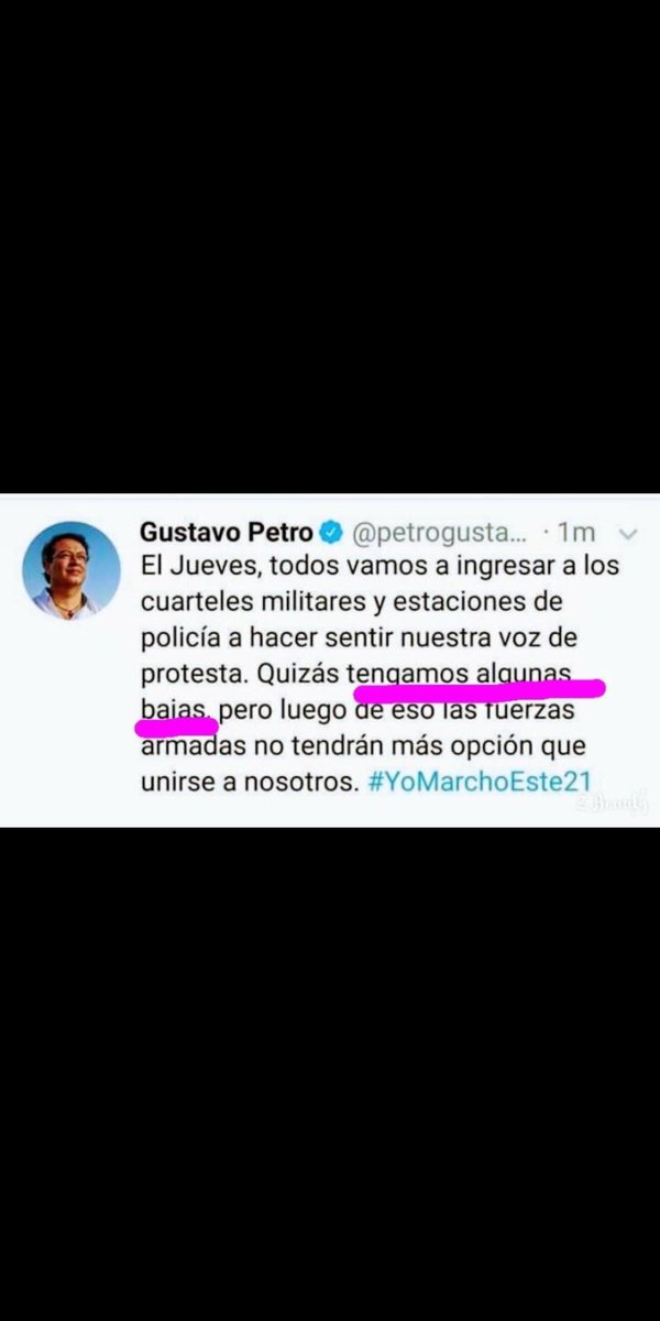 Gustavo Petro tweet media