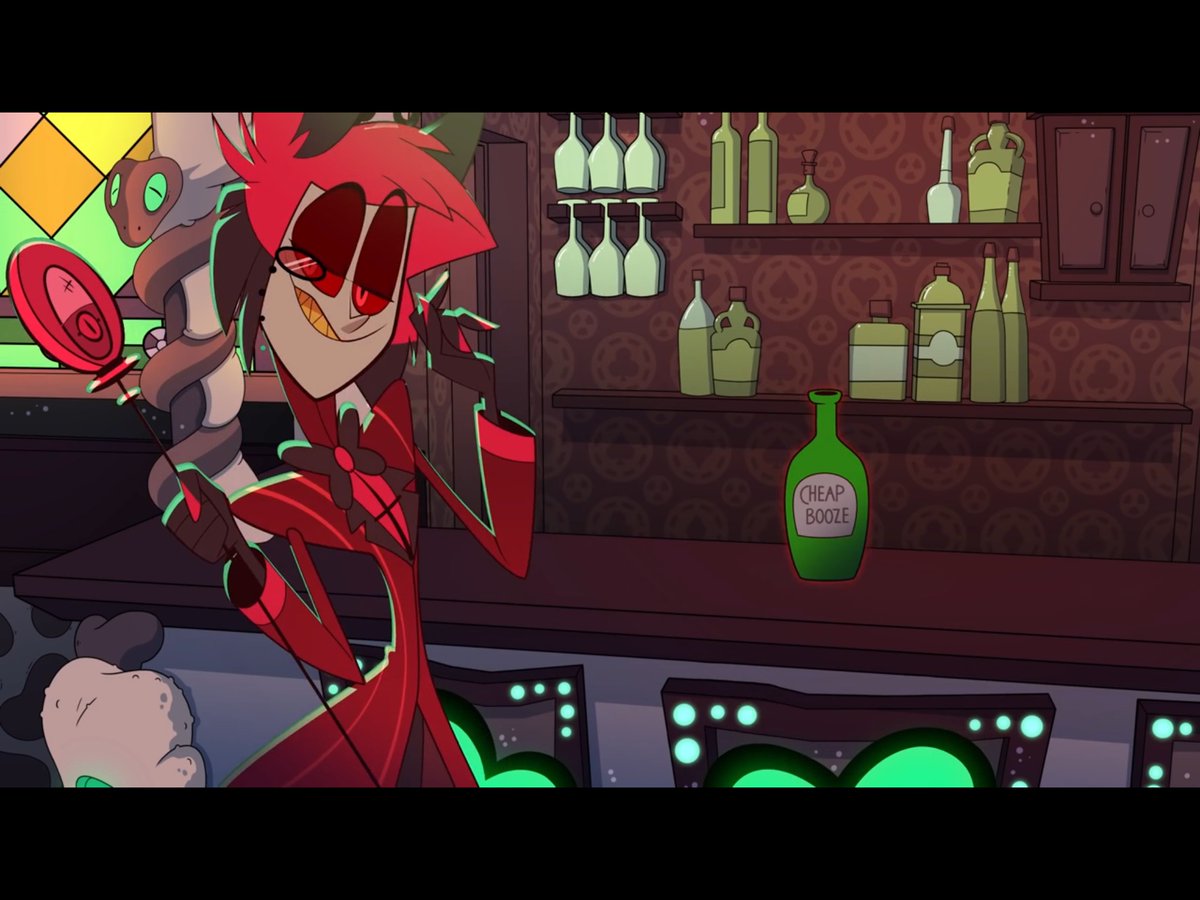 Nymphicus_hcus's tweet photo. #Hazbinhotel
#HazbinHotelFanart 
一度これやってみたかったんだ… https://t.co/CMBQjeo1NB