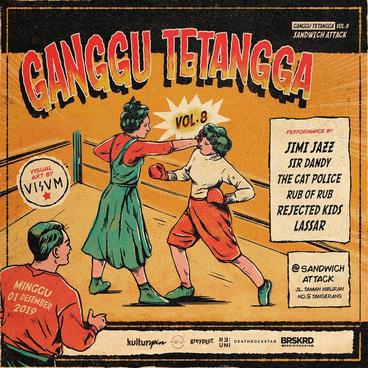 Muda-mudi tangerang dan sekitarnya, marilah kemari hey-hey caca marica.
free entry
free your mind