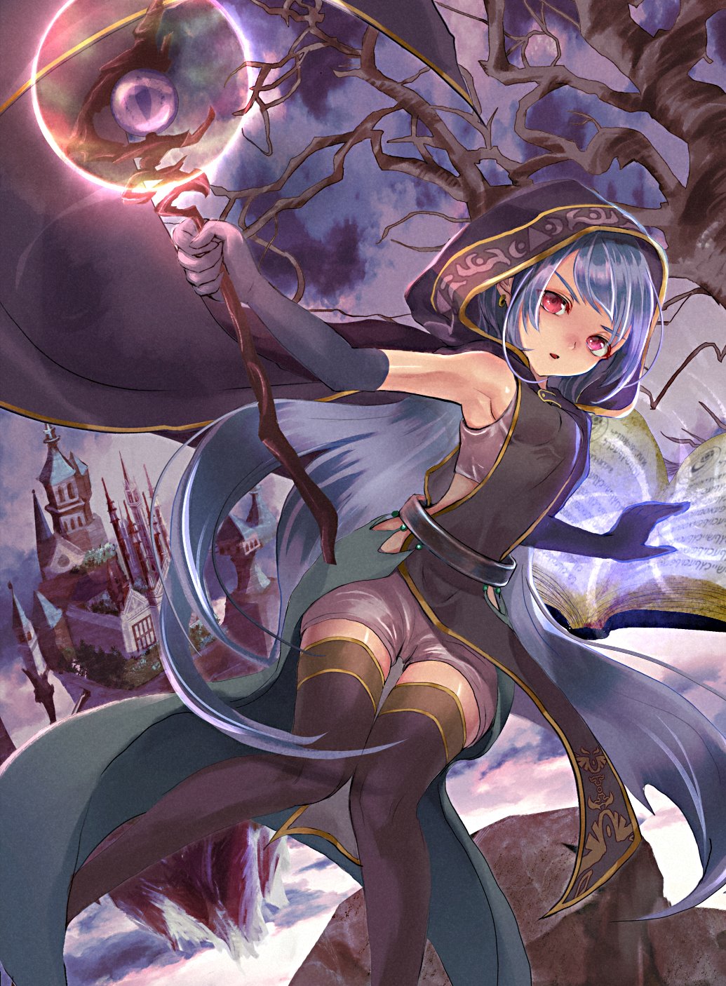 てこ 女の子 創作 ファンタジー オリジナルキャラクター 一次創作 魔女 オリジナルのダーク属性魔法使いです T Co Yakxjhpy87 Twitter