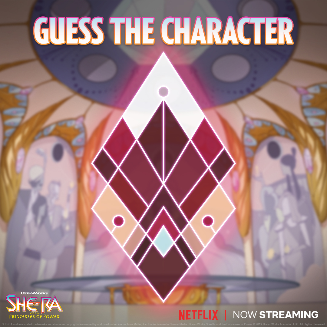DreamWorksSheRa's tweet image. So you think you know the characters of She-Ra? Can you identify them just by their color scheme? #SheRa #GameandPuzzleWeek