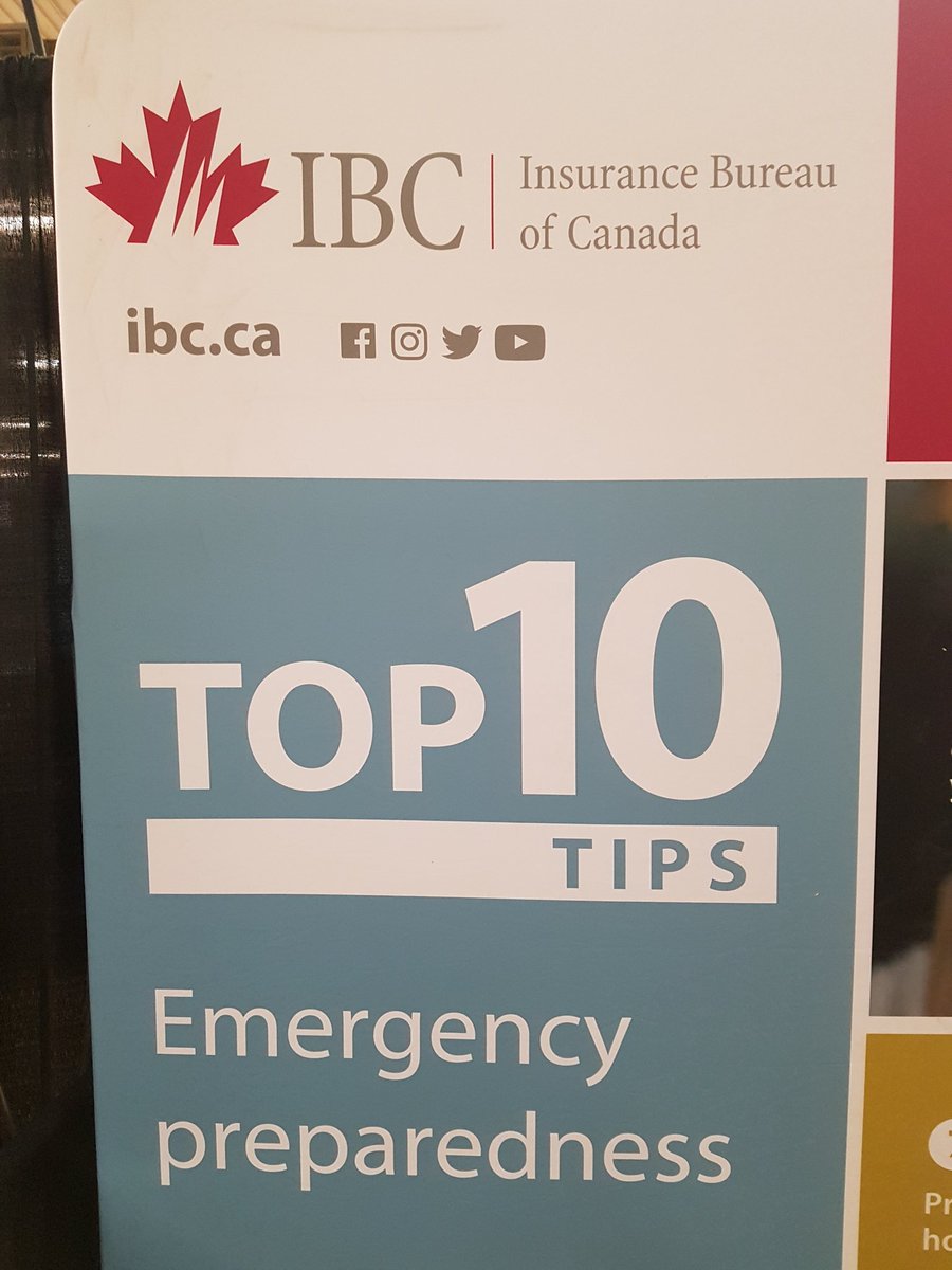 IBC_West's tweet photo. Do you know IBC's Top 10 tips for Emergency Preparedness? Check out our booth @AMMManitoba #AMM19 to find out and pick up an emergency lantern! https://t.co/tX571OHlzC