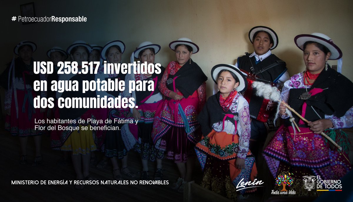 IIGE.Ec (@iner_ec) on Twitter photo 153 habitantes de dos comunidades de la provincia del Cañar, se benefician de un nuevo sistema de agua potable, financiado por <a href="/EPPETROECUADOR/">EP Petroecuador 🇪🇨</a>. 153 habitantes de dos comunidades de la provincia del Cañar, se benefician de un nuevo sistema de agua potable, financiado por <a href="/EPPETROECUADOR/">EP Petroecuador 🇪🇨</a>.