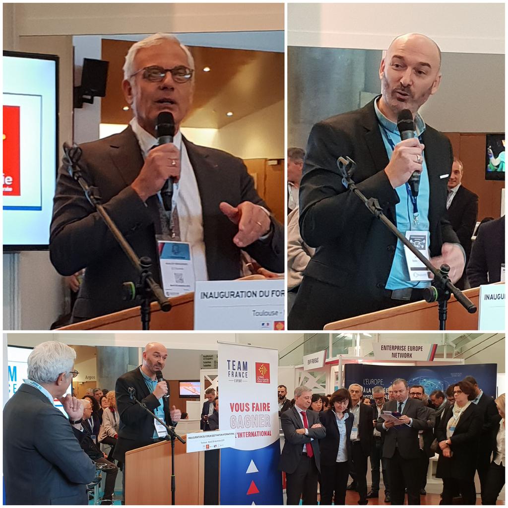 Lancement du Forum Destinations Internationales <a href="/CCIoccitanie/">CCI Occitanie</a> et des Rencontres Internationales du #Numérique <a href="/Digital113_/">Digital 113</a>   <a href="/Occitanie/">Région Occitanie</a>