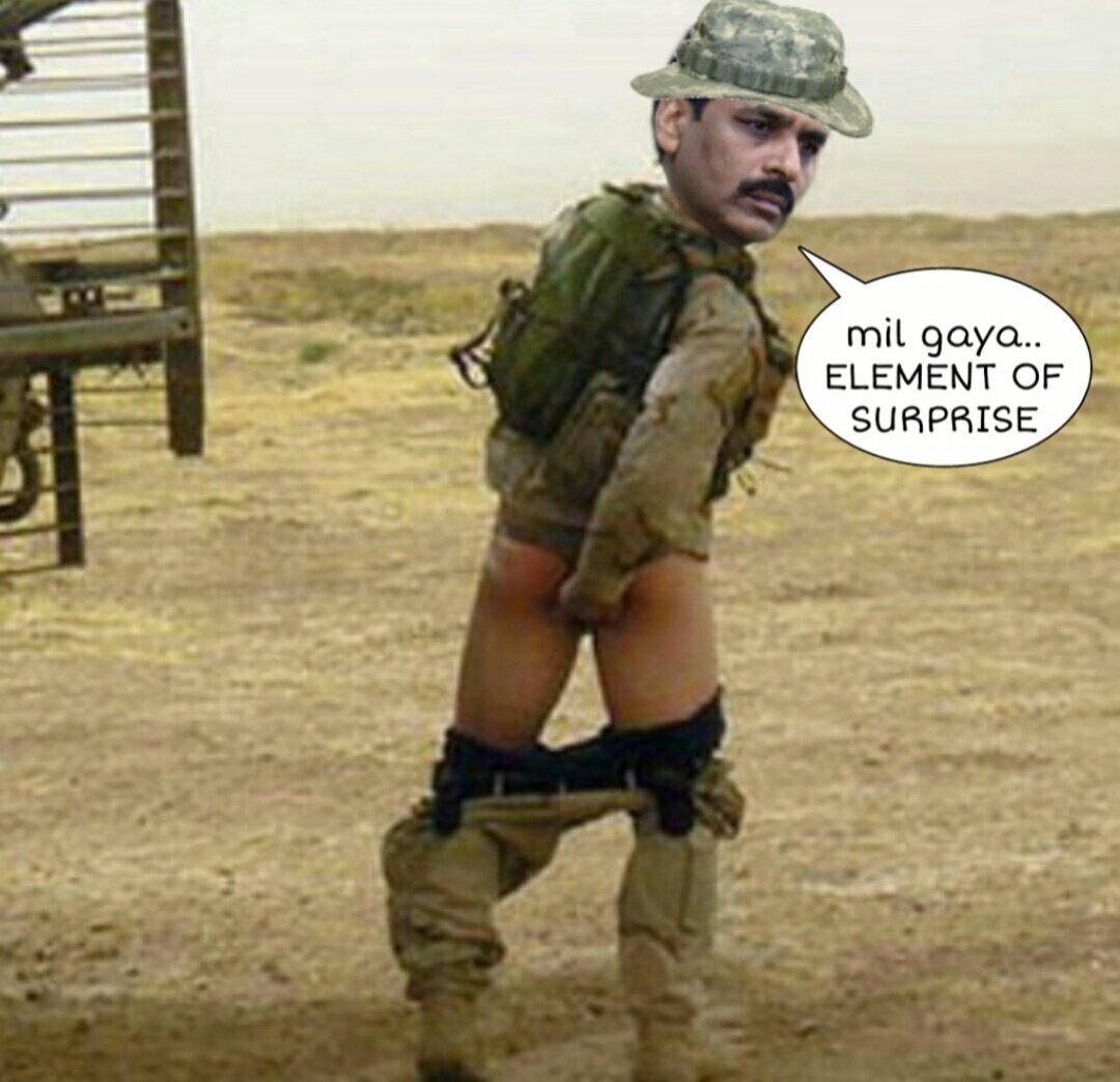 jitendra_sampat's tweet photo. @Ubii_Qureshi @gauravcsawant @ImranKhanPTI 🇵🇰💩🐷 

27 Feb ko tum 🐴 ne 🇮🇳 pilot ko fantastic ☕ pilake wapis bhej dia. 16th December ko 🇮🇳 fauj ne tere 93000 🇵🇰🐴 ka RAPE 👙 Kia aur 🌏 me 🎥 🎞 kia. 

niazi ko👙 Kia tha aur uska rape kia hai 🇮🇳  fauj ne. https://t.co/FRoTw0UBVH