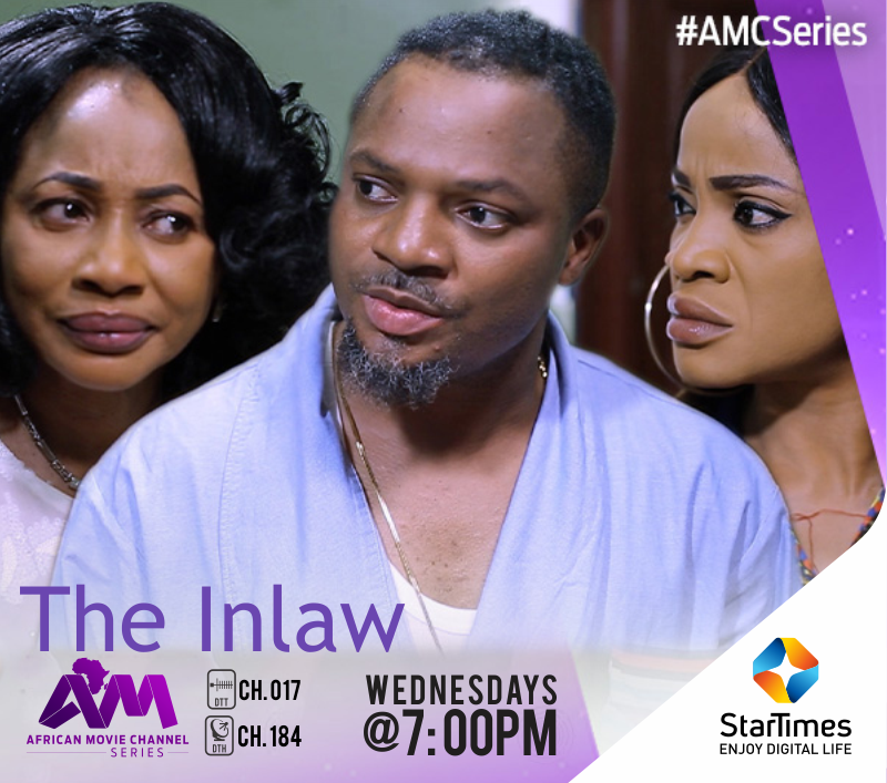 StarTimes_Ng's tweet photo. A troublesome mother-in-law never seems to mind her business in her son’s family affair. Nothing is never too good in her presence. How much will her son’s wife tolerate her?
Find out in "The Inlaw" showing Wednesdays @ 7PM on #AMCSeries.
#TheInlaw #Nollywood #Series #StarTimes https://t.co/ZqpGUezz7d