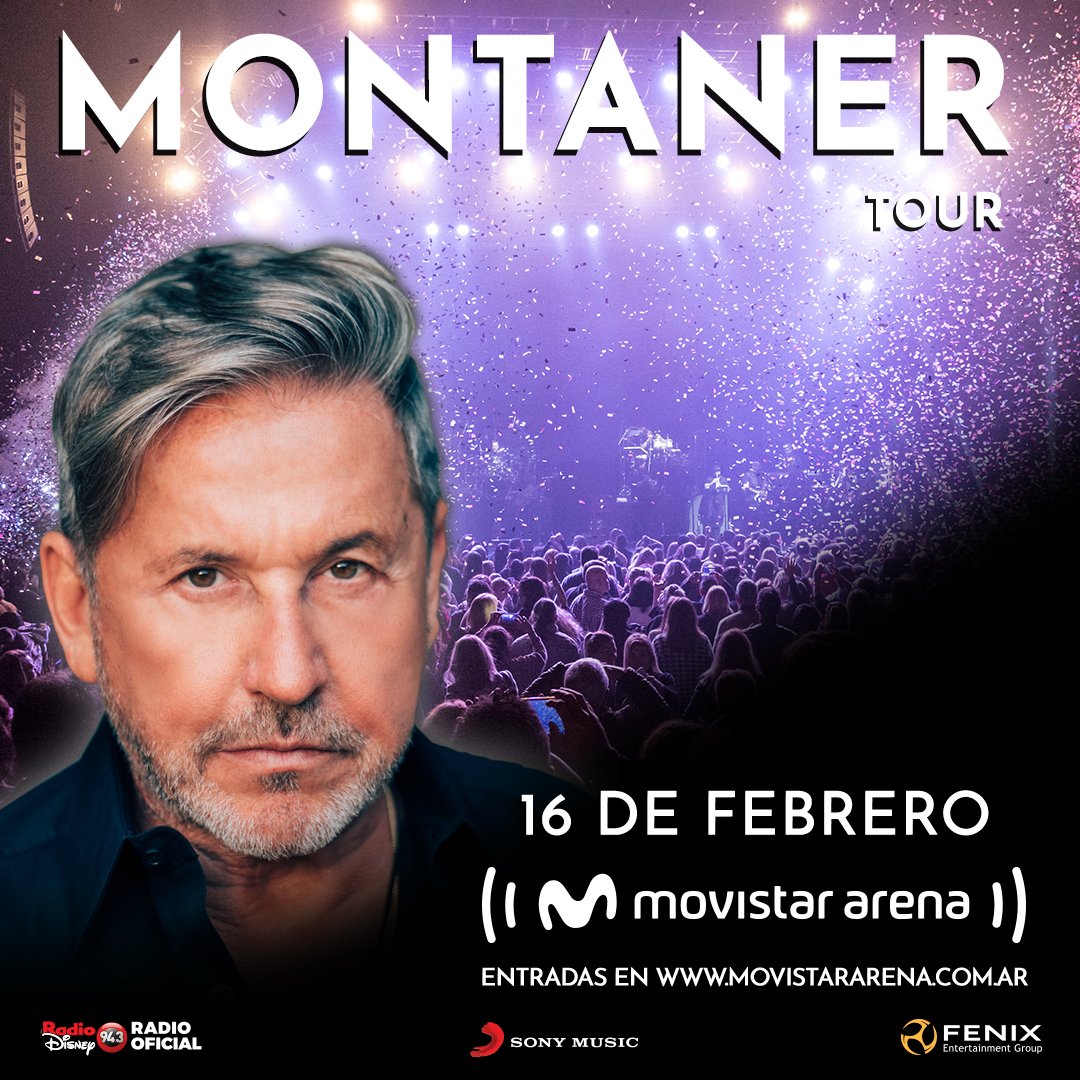 ¡El show de <a href="/montanertwiter/">Ricardo Montaner</a> en #MovistarArena del 1ro de Diciembre se reprograma para el 16 de Febrero de 2020! Todas las entradas adquirididas son válidas para la nueva fecha. Los tickets podrán adquirirse a través de movistararena.com.ar.