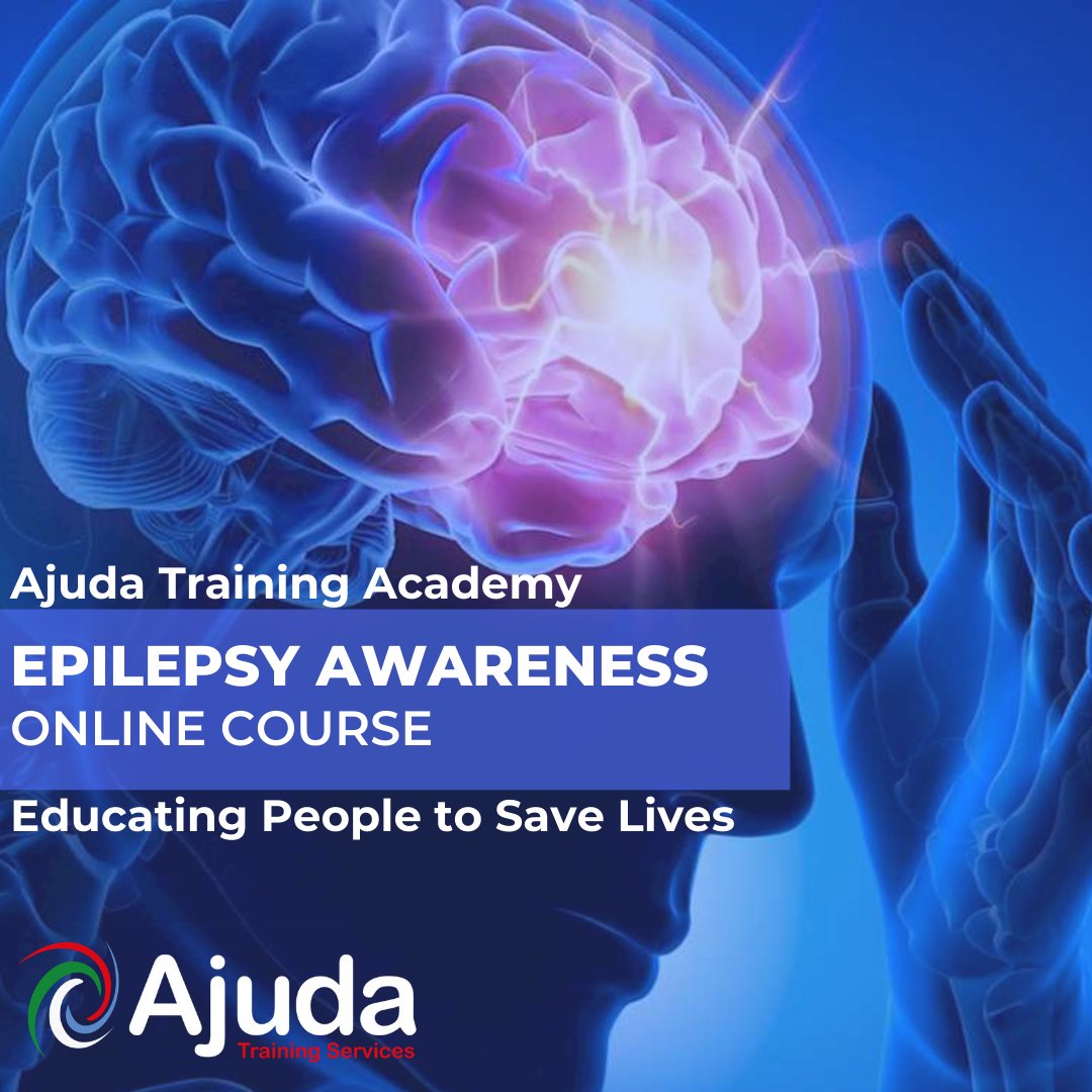 Ajuda_Training's tweet photo. This is your last call to celebrate #EpilepsyAwarenessMonth !

Our online course will give you an overview of #epilepsy. It will introduce some possible #seizuretriggers and describe what to do when someone has a #seizure.

Book it now at 
https://t.co/6Vhl3ucMb4 https://t.co/XWeyXakUro