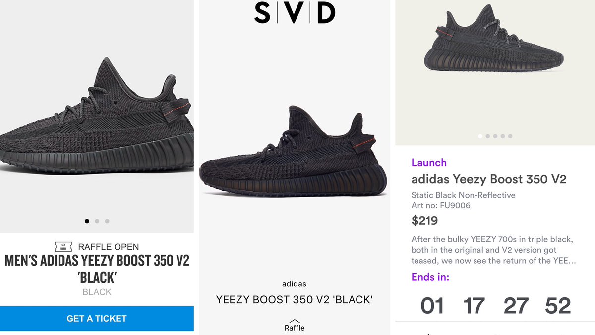 yeezy 350 v2 black twitter