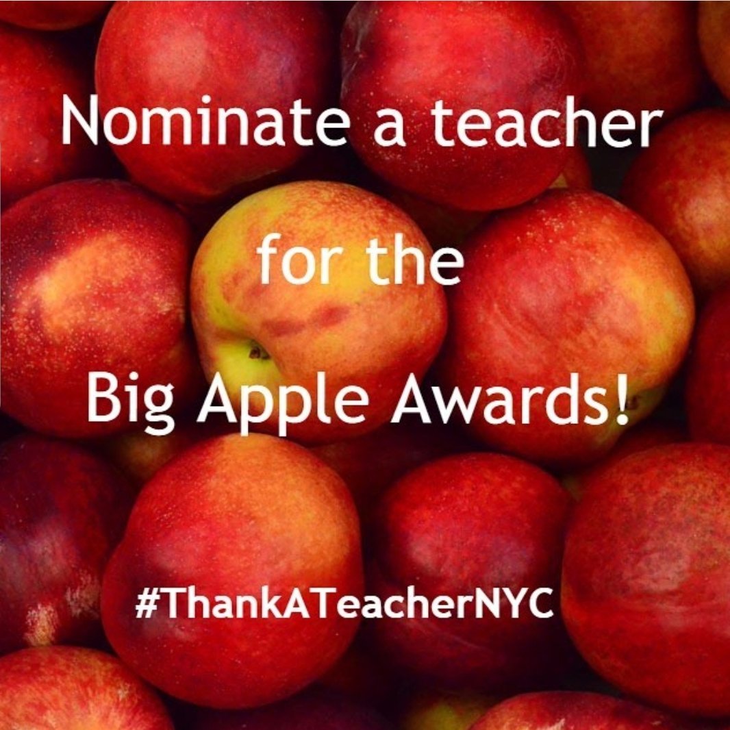IS238SBA's tweet image. #ThankATeacherNYC
Calling all students, parents, and employees of @nycschools to NOMINATE a teacher for the Big Apple Awards! To nominate a teacher who gives #GreatInstruction,
#InspiresStudents, &amp;amp;
#MakesADifferenceAtIS238, visit: schools.nyc.gov/about-us/progr… #HighlightDedication💥