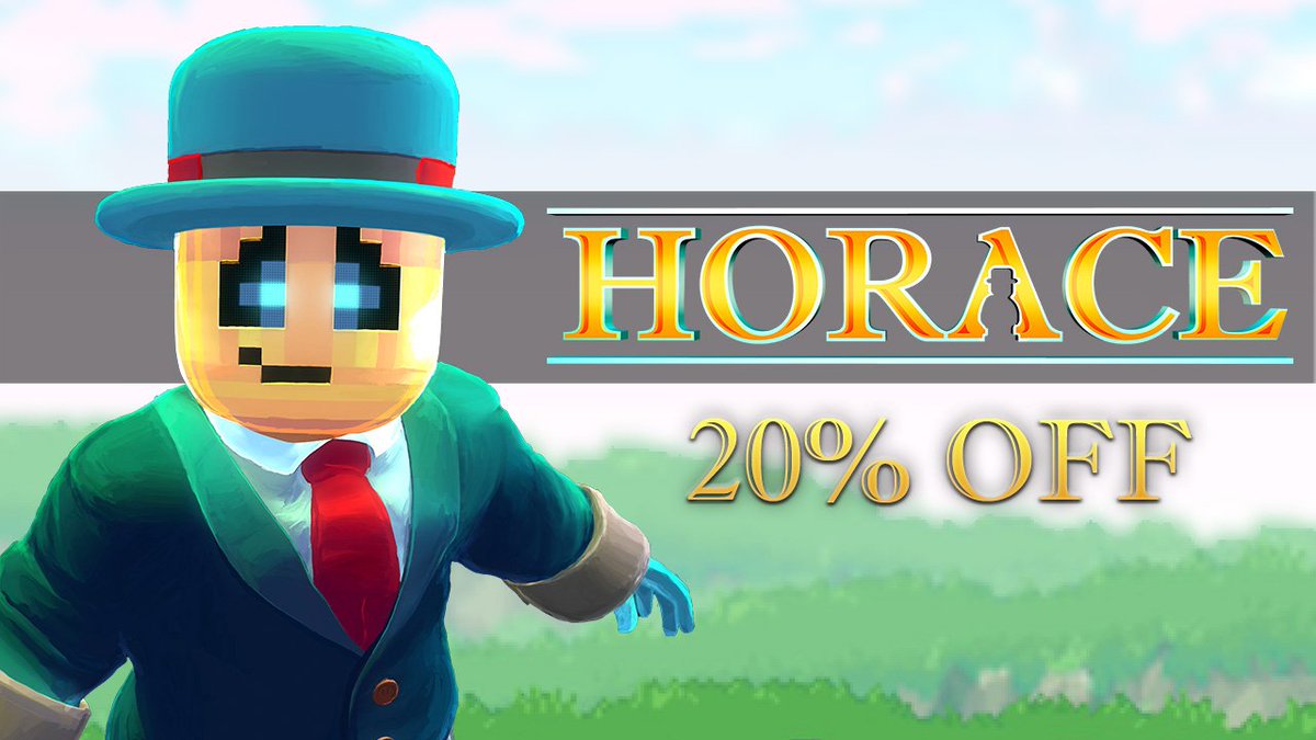 Horace Game On Twitter The Steamautumnsale Is Here Save 20 On Horace And Take This Small Robot On A Big Adventure Try Out The Latest Content Such As The Boss Rush Mode